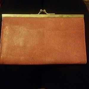 Pink clutch/wallet